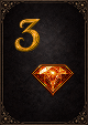 Three of diamonds